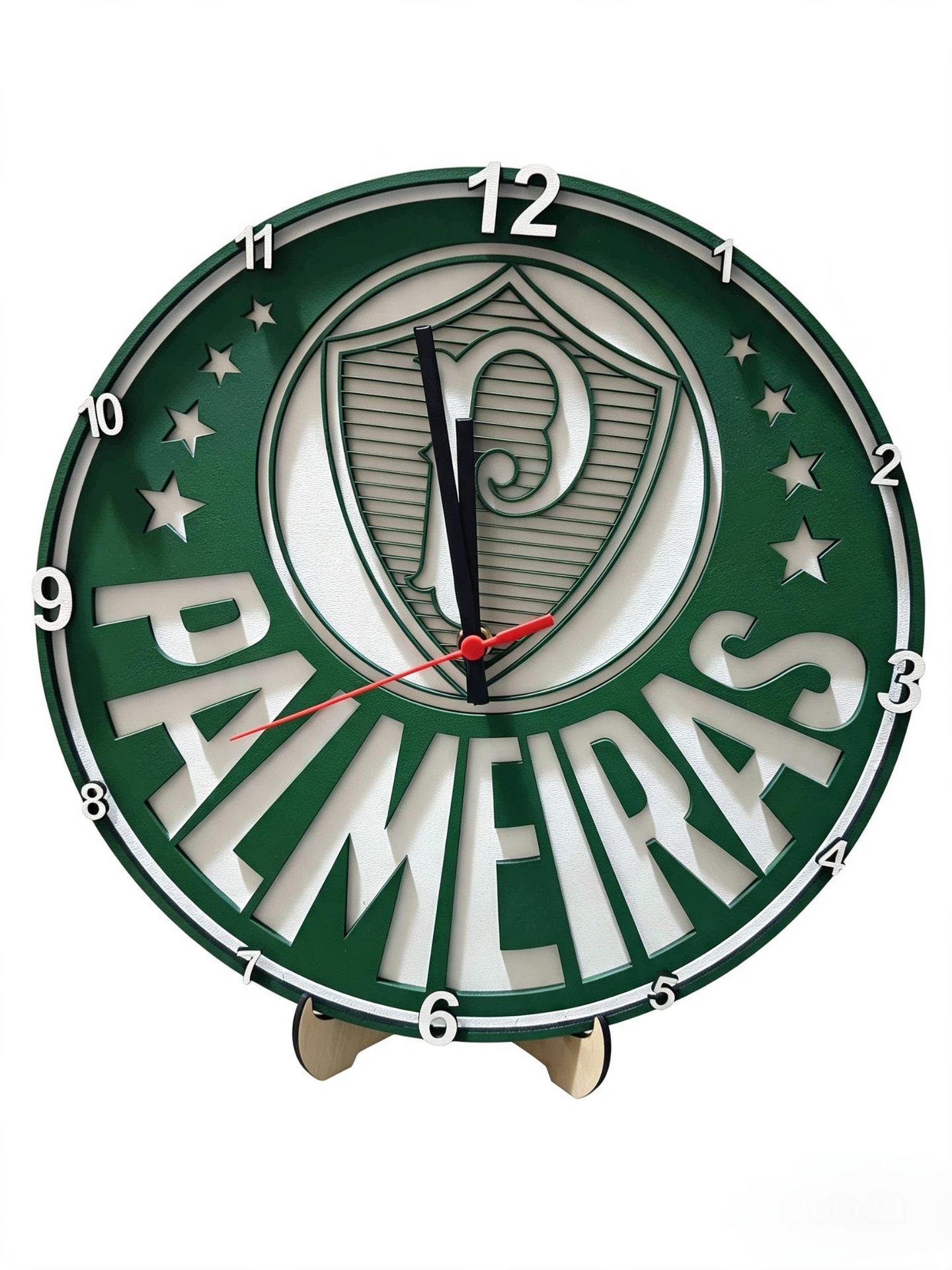 Relógio de parede Palmeiras